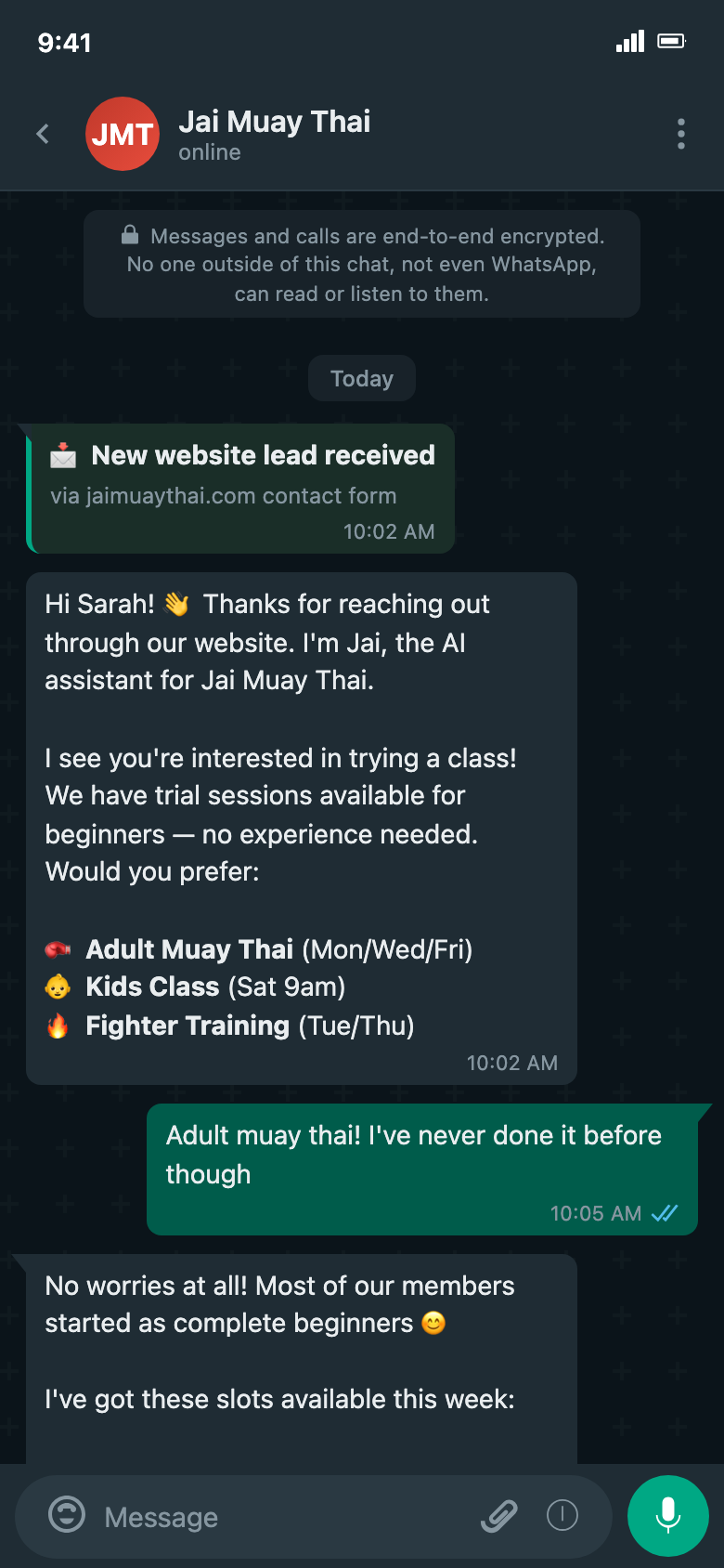 WhatsApp AI Assistant