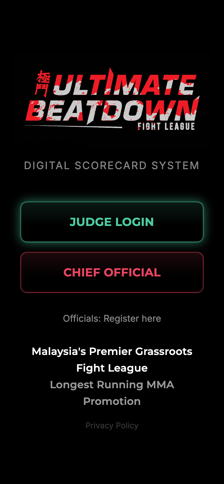 Live Digital Scorecard